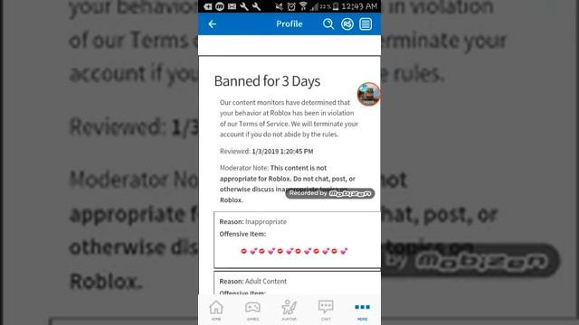Меня забанили в роблоксе! За что? Буду снимать 3 дня майнкрафт смотреть онлайн