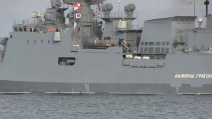 Фрегат Адмирал Григорович отправился в третий дальний поход