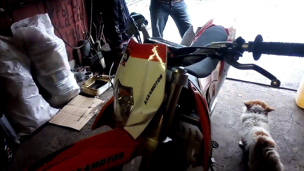 Кроссовый мотоцикл KAXA Motos KXP-D22 смотреть онлайн