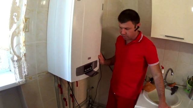 Важно знать.Гарантийный сервисный запуск газового котла Baxi Luna 3 .#ТеплотехникаКрыма смотреть онлайн
