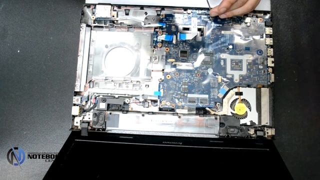 Lenovo IdeaPad G500 - Disassembly and cleaning смотреть онлайн