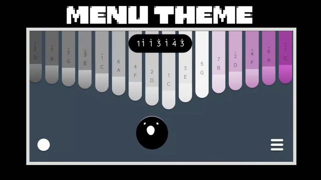 UNDERTALE OST - Start Menu theme | Keylimba tutorial | with tabs | Easy смотреть онлайн