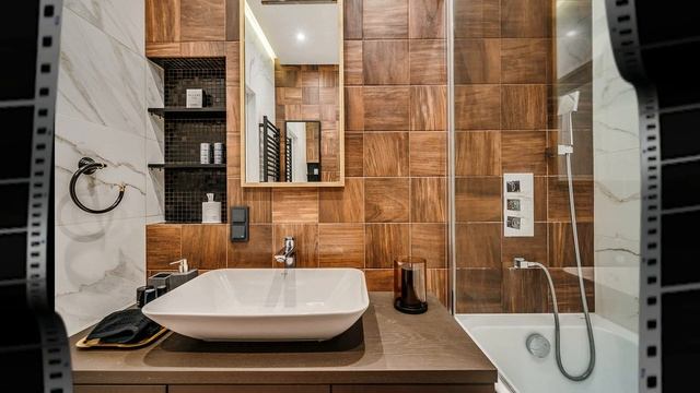 Кафель ПОД ДЕРЕВО / Плитка под дерево В ИНТЕРЬЕРЕ санузла / 50 идей для РЕМОНТА ВАННОЙ смотреть онлайн