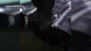 Лодка Солар - вариант транцевых плит│тюнинг лодок пвх