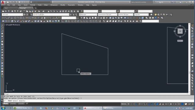 [Autocad] Lệnh chuyển Line thành Polyline смотреть онлайн
