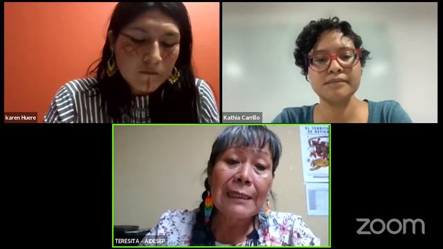 Conversatorio Mujeres defensoras en la Amazonía peruana смотреть онлайн