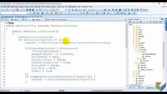 How to override the class in PrestaShop| 22 - PrestaShop Module Tutorial смотреть онлайн