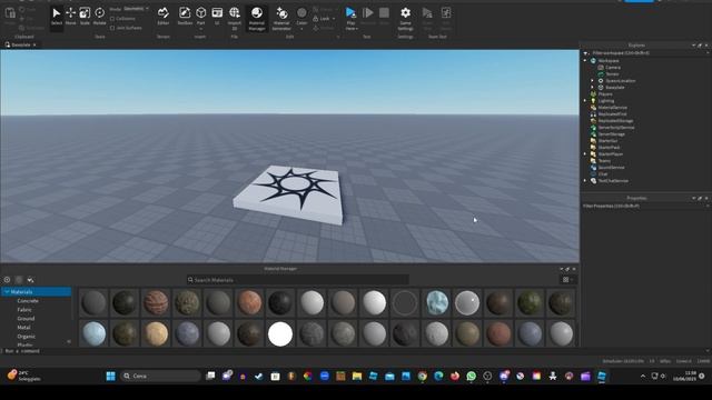 How to put the old Roblox materials in Roblox Studio! смотреть онлайн