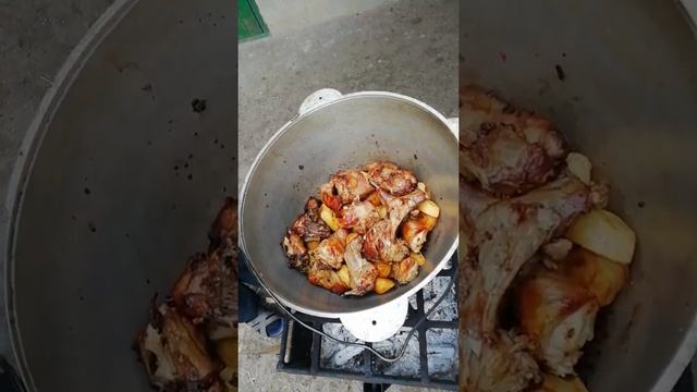 Заяц з картошкой в казане смотреть онлайн