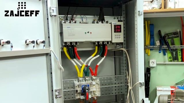 Распределительный щит с АВР [Проверка работы щита с АВР] Автоматический ввод резерва. шкаф авр смотреть онлайн