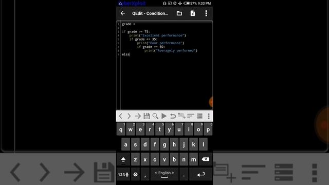 Else_if statement - Conditional statement (#6 python for android) смотреть онлайн