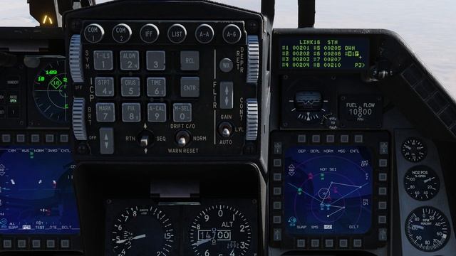 Flying DCS World With OverKill | F-16C Viper | Data Link 16 Configuration and FCR Filters смотреть онлайн