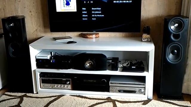 Kef Serie Q, Onkyo TX 828, OPPO BDP 103D. смотреть онлайн