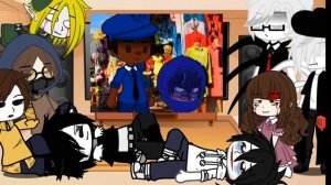 реакция Крипипасты на тт💗