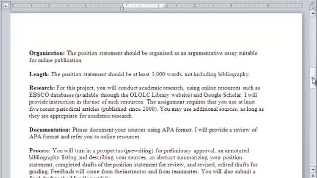 Overview Of Assignment 4