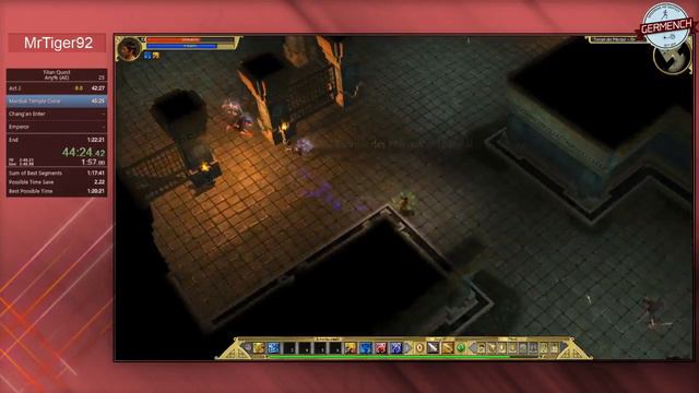 [GER] Speedrun Podcast: MrTiger92 zeigt Titan Quest Any% смотреть онлайн