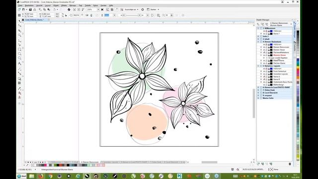 Arbeiten mit Ebenen in Corel Draw für Einsteiger und Umsteiger смотреть онлайн