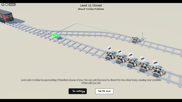 Making Only Wrong Decisions! (The Trolley Game) смотреть онлайн