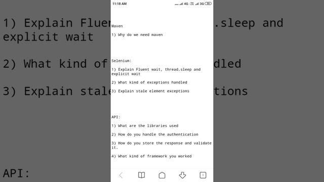 Java, Selenium and API Interview Questions -1 смотреть онлайн