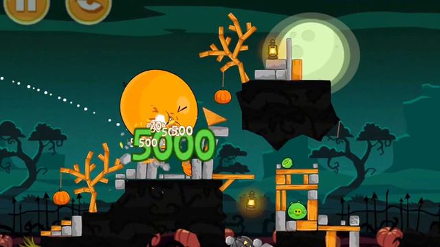 Angry Birds Seasons Ham'o'ween Level 2-5 - 3 Stars смотреть онлайн