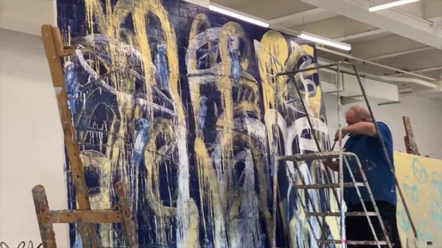 Behind the Art with Hunt Slonem: What inspired the Bunny Painting? смотреть онлайн