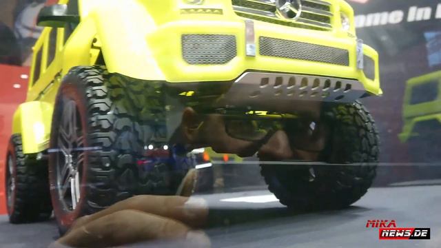 Traxxas TRX-4 Mercedes G500 - G55 gesehen auf der Spielwarenmesse Nürnberg смотреть онлайн