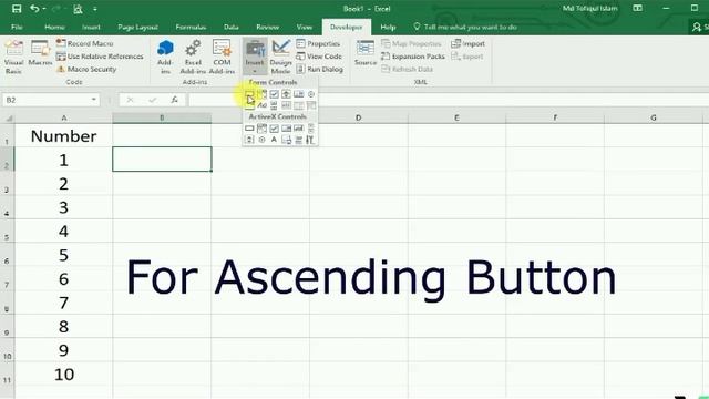 How to Sort with Micro Code // VBA Excel Data Ascending Button With Macro Code Learn with VLearn смотреть онлайн