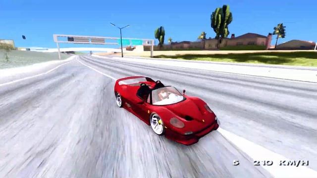 Ferrari F50 - GTA San Andreas _REVIEW смотреть онлайн