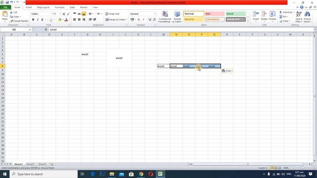 Lec#3 Text Aligment Ms Excel 2010 Tutorial in Pashto By Muhammad Ubaid смотреть онлайн