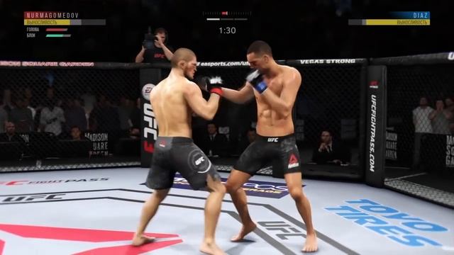 Хабиб Нурмагомедов Vs. Нейт Диаз |Khabib Nurmagomedov Vs. Nate Diaz| / (EA Sports UFC 3)
