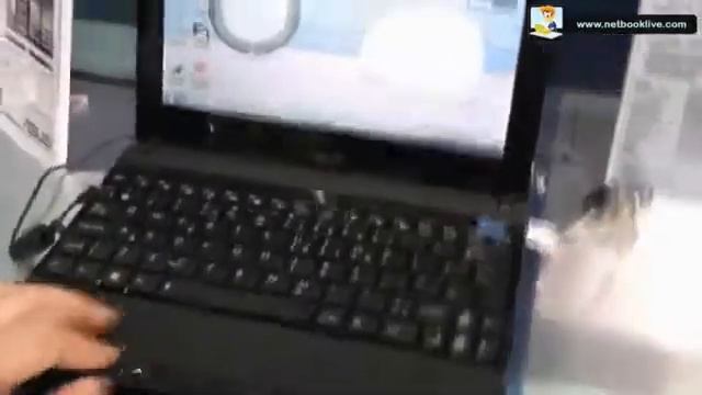 Asus EEE PC X101H With Windows 7   Hands On At Computex