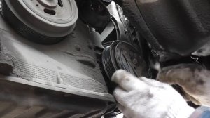 Ремонт компрессора кондиционера Nissan Avenir Часть 1 (Снятие шкива)