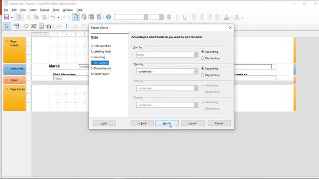 Report generation using Wizard in LibreOffice Base#12th Commerce смотреть онлайн