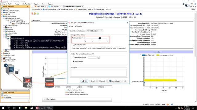 #Commvault - Deduplication Engines (DDB) - Run Space Reclamation (Sparse Files/Drill holes) - Part0 смотреть онлайн