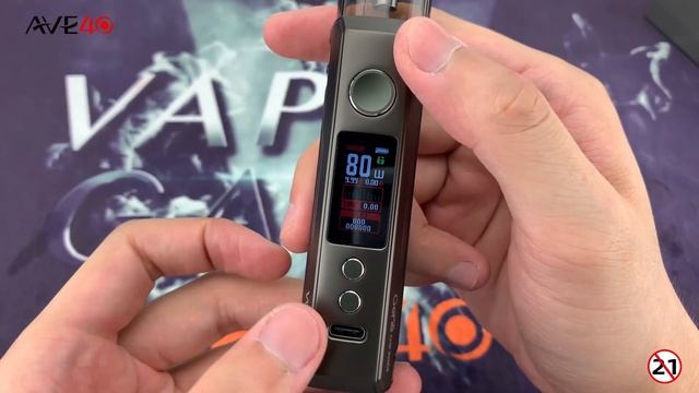 Voopoo Drag X Kit 80w- Full Unboxing from Ave40 смотреть онлайн
