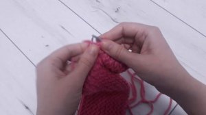 Повязка Бантик перекрещенными петлями. Вязание спицами. Мастер - Класс