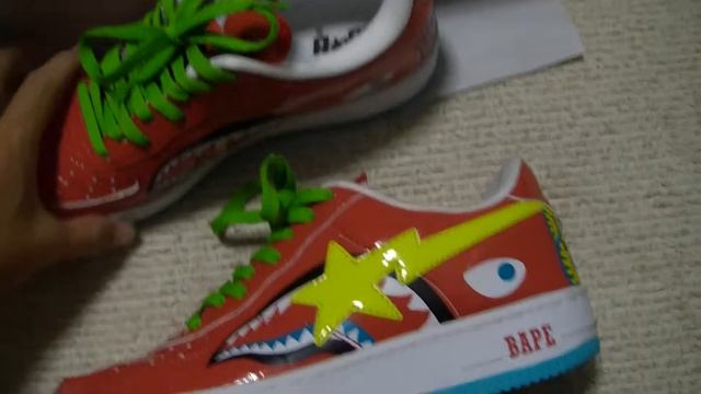 エイプのシューズ A BATHING APE shoes！ смотреть онлайн