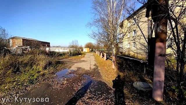 Черняховск. Улицы Кутузова и Виноградная смотреть онлайн