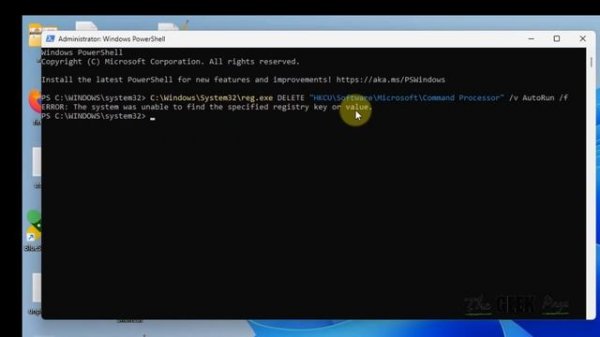 Process Exited with the Code 1 Command Prompt Fix