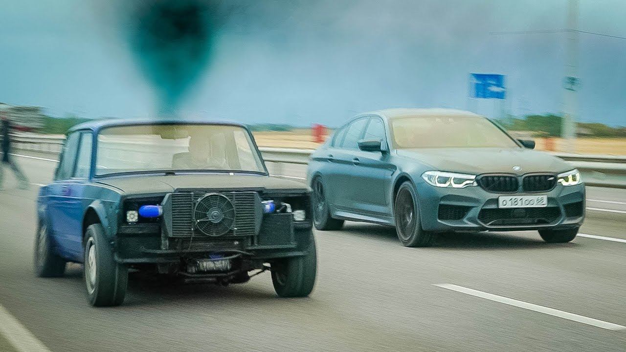 ЯДЕРНАЯ ВАЗ 2107 из ГАРАЖЕЙ - БИТВА с МАЖОРАМИ смотреть онлайн