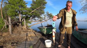 Забросили одного в тайгу ХМАО на рыбалку Часть1