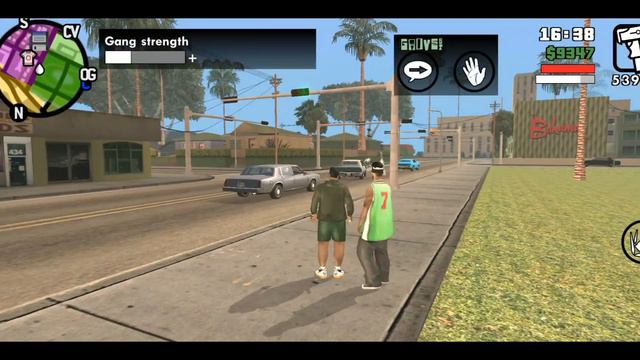 Provoking gang-war in GTA San Andreas #doberman смотреть онлайн