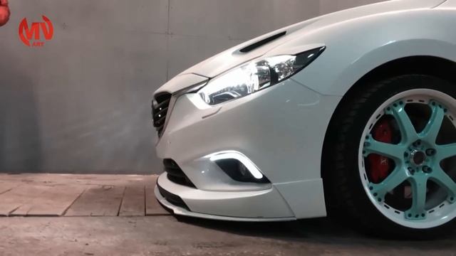 Tuning Mazda 6 / Front Splitter for SkyActivSport Fangs смотреть онлайн