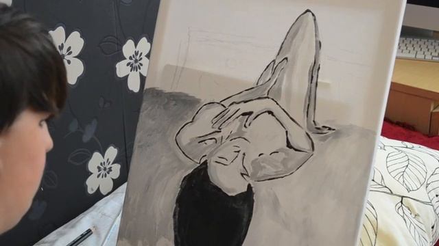 Anna Banana Paints - Fairytale Lady (Heather Peace soundtrack Fairytales) - Anna Rees Art смотреть онлайн