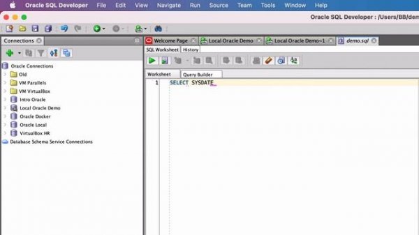 Oracle SQL Developer Tutorial (Feature Demonstration)