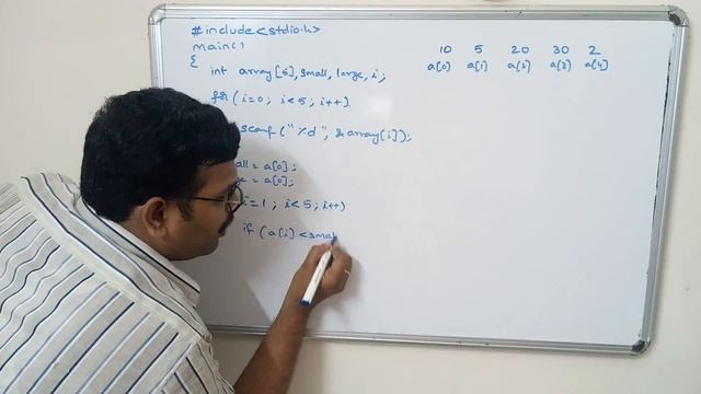 35 - PROGRAM TO FIND SMALLEST AND LARGEST ELEMENT IN AN ARRAY - C PROGRAMMING смотреть онлайн