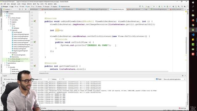 #12. Como hacer evento Click en Adapter del recyclerView смотреть онлайн