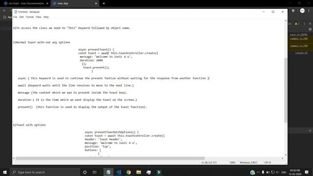 Toast in ionic 4 смотреть онлайн