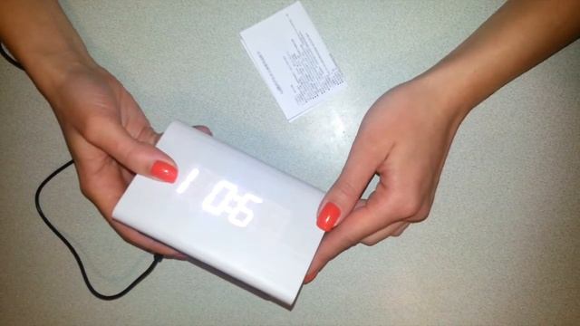 Часы настольные c Aliexpress. Белое дерево смотреть онлайн