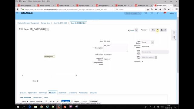 Oracle Applications Fusion Cloud - Manufacturing Execution: Transform Work Order смотреть онлайн